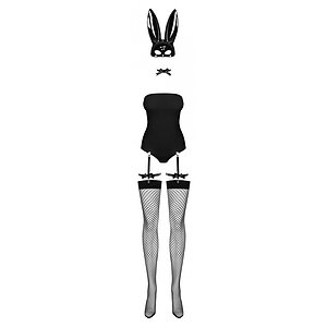 Costum Obsessive Bunny Love Negru pe SexLab