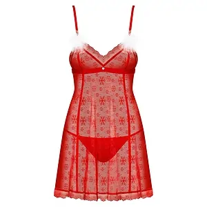 Costum Obsessive Claussica Roșu Costum Obsessive Claussica Roșu pe SexLab