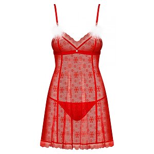 Costum Obsessive Claussica Rosu pe SexLab