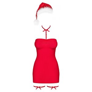 Costum Obsessive Kissmas Roșu pe SexLab