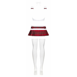 Costum Obsessive Schooly Alb S-M