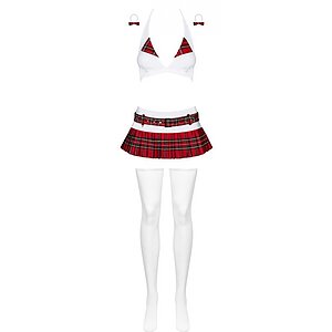Costum Sexy Alb S M Cu Dresuri