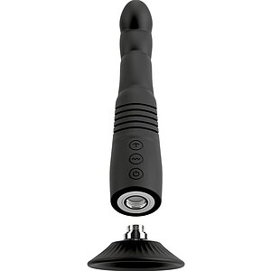 Couples Choice Vibrator Împingeri Punct G și Prostată 9x9 Negru