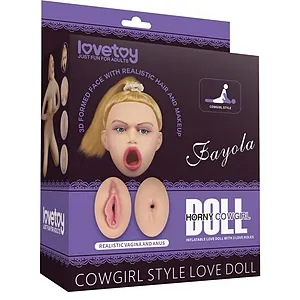 Cowgirl Lovetoy 93 cm – Păpușă Gonflabilă Compactă Cowgirl Lovetoy 93 cm – Păpușă Gonflabilă Compactă pe SexLab