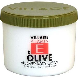 Cremă Corp Cu Vitamină E Și Măsline Village Cosmetics pe SexLab