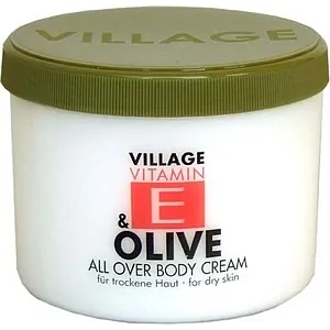 Cremă Corp Cu Vitamină E Și Măsline Village Cosmetics pe SexLab