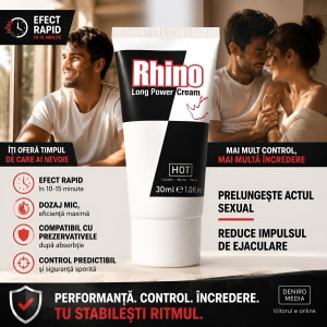 Cremă Ejaculare Precoce Rhino Long Power Cream 30ml