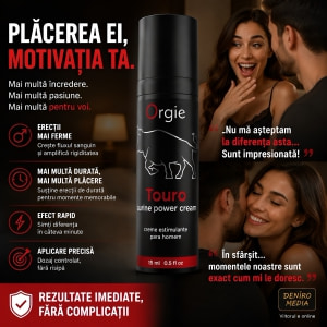 Cremă Erecție Puternică Touro 15ml