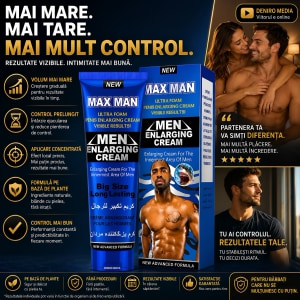 Cremă Mărire Penis Maxman Albastru 50ml