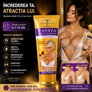 Cremă Papaya Pentru Mărire Ridicare și Fermitate Sâni