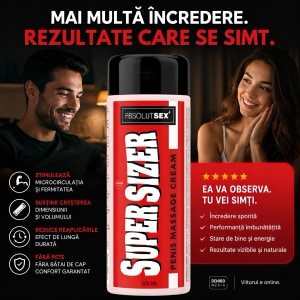 Cremă Pentru Mărirea Penisului SuperSizer 200ml