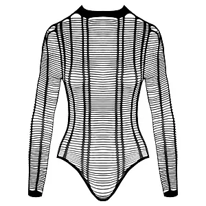 Crotchless Body Cottelli Collection Ivana Negru Crotchless Body Cottelli Collection Ivana Negru pe SexLab