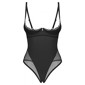 Crotchless Body Obsessive Stelisa Negru pe Sexlab.ro