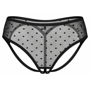 Crotchless Panties Obsessive Nuites Negru Crotchless Panties Obsessive Nuites Negru pe Sexlab.ro