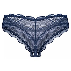 Crotchless Thong Obsessive Nightly Albastru M-L
