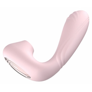 Crushious Pookie Stimulator cu Dublă Stimulare, Reîncărcabil Roz