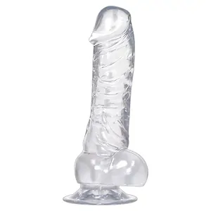 Crystal Clear Dong Suction Cup Transparent Crystal Clear Dong Suction Cup Transparent pe SexLab