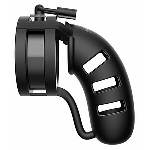 Cușcă de Castitate Man Cage Silicon Model 19 Negru Cușcă de Castitate Man Cage Silicon Model 19 Negru pe Sexlab.ro