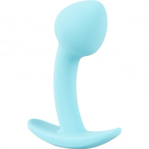 Cuties Plug Albastru — Mini Plug silicon 7.1 cm Discret