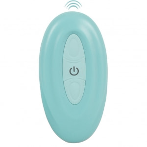cuties RC Panty - Vibrator Discret, 10 Moduri, Reîncărcabil Albastru