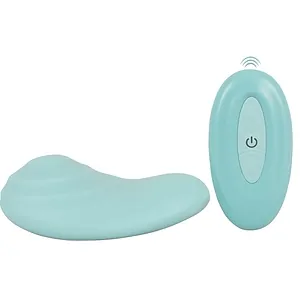 cuties RC Panty - Vibrator Discret, 10 Moduri, Reîncărcabil Albastru pe Sexlab.ro