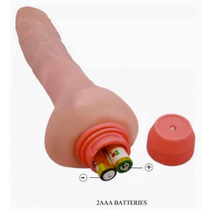 Debra Flexi Vibe Flesh - Vibrator Realist Flexibil 17 cm