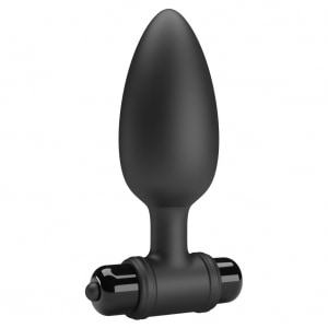 Debra Plug Anal Vibrant 10 Funcții, Flared — Negru Debra Plug Anal Vibrant 10 Funcții, Flared — Negru pe Sexlab.ro