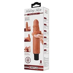 Vibrator Realist Cu Shaft Venos Dildo Cu Ventuza Si Vibratii Reglabile