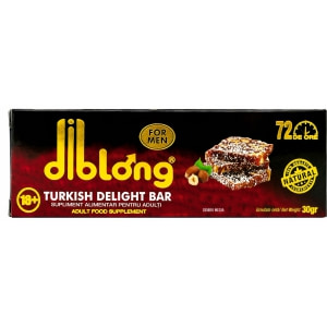 Baton Afrodisiac Cu Ginseng Si Nuca De Cocos Diblong Turkish Delight Bar 30g