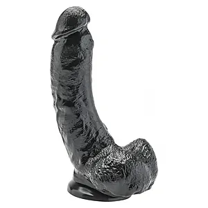 Dildo 20.5cm Negru Dildo 20.5cm Negru pe SexLab