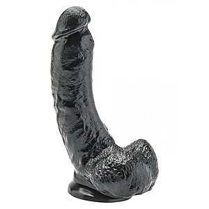 Dildo 20.5cm Negru pe SexLab