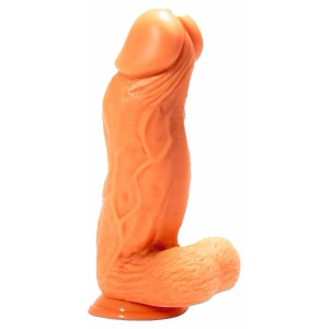 Dildo Cu Ventuza Pentru Dus Si Perete Dildo Realist Cu Testicule Si Ventuza