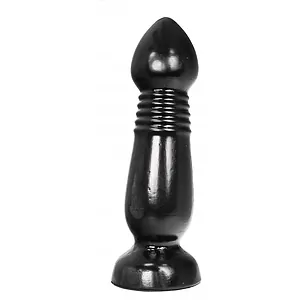 Dildo All Black Extra Sensations 27.5 cm pe SexLab