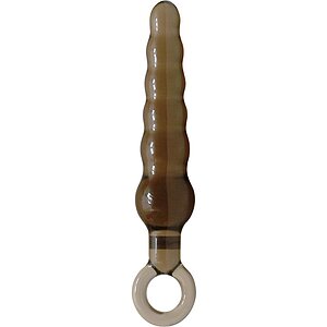 Dildo Anal Drops Negru pe SexLab