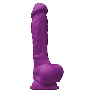 Dildo Colours Mov 22.7cm pe SexLab