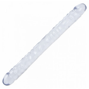 Dildo Crystal Jellies Double 18 Inch Transparent Dildo Crystal Jellies Double 18 Inch Transparent pe Sexlab.ro