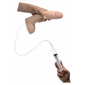 Dildo Cu Ejaculare Dual Density 25cm