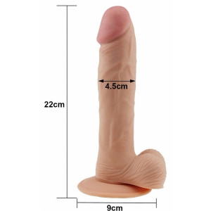 Dildo cu Ventuză Ultra Soft Dude 6