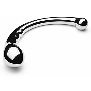 Dildo din Oțel Inoxidabil Le Wand Hoop Argintiu pe SexLab