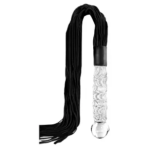 Dildo Din Sticla Icicles Nr. 38 Transparent pe SexLab