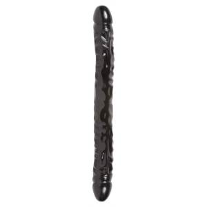 Dildo Dublu Fara Latex Negru