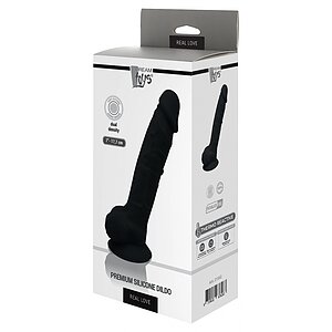 Dildo Dream Toys Real Love Negru 17.7cm