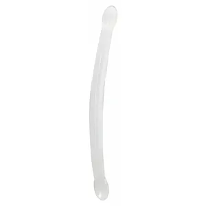Dildo Ejaculator Dildo Dublu Non Realistic C Transparent pe SexLab