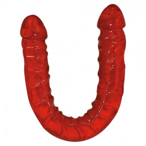 Dildo Dublu Ultra-Dong Roșu Dildo Dublu Ultra-Dong Roșu pe Sexlab.ro
