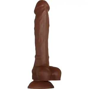 Dildo Evolved Real Supple Poseable 8.25 Maro Dildo Evolved Real Supple Poseable 8.25 Maro pe SexLab