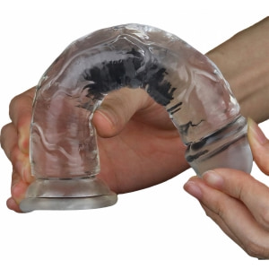 Dildo Flawless Clear 17.8cm Transparent