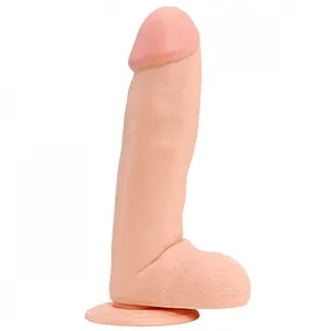 Dildo Gigant Real Rapture Natural 28 cm pe SexLab