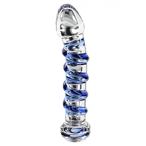 Dildo Glass Worxx Punct G Gemstone pe SexLab