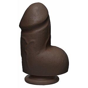 Dildo Gros D 15.2cm Maro pe SexLab