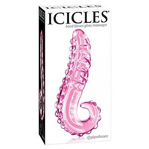 Dildo Icicles No 24 Roz 15cm